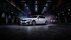 BMW M5 Competition, Sports sedan, BMW M Performance Parts, 2020, 4K wallpaper