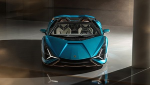 Lamborghini Sián Roadster, 2020, 4K wallpaper