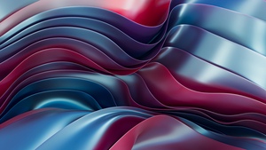 Metallic, Ribbons, Abstract background, Futuristic, Texture, 3D Art, Colorful gradients, Curves, Waves, Surreal, Dynamic, Vibrant, Holographic, 4K wallpaper
