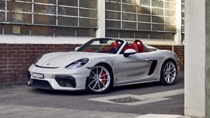 Porsche 718 Spyder, 2020, 4K wallpaper