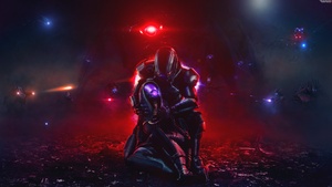 Mass Effect, Commander Shepard, 4K wallpaper