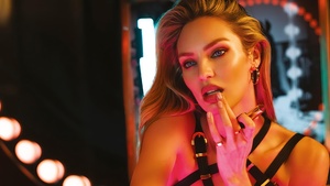 Candice Swanepoel, Photoshoot, South African model, Makeup, 4K wallpaper