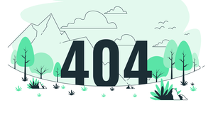 404 Error, Minimalist, Landscape, 404 not found, Developer, 4K wallpaper