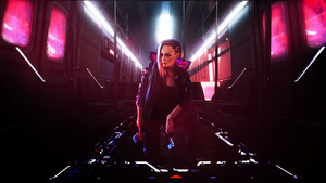 Female V, Neon, Cyberpunk 2077, Cyberpunk girl, Xbox Series X, Xbox One, PlayStation 4, Google Stadia, PC Games, 2020 Games, 4K wallpaper
