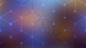Polygons, Geometric, Blur background, Connected dots, Aesthetic, Abstract lines, 4K wallpaper