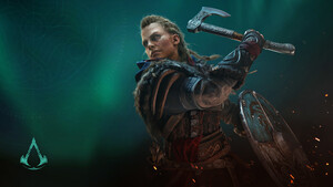 Female Eivor, Viking raider, Assassins Creed Valhalla, PC Games, PlayStation 4, PlayStation 5, Xbox One, Xbox Series X, 2020 Games, 4K wallpaper