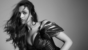 Deepika Padukone, Monochrome, Bollywood actress, Indian actress, Black and White, 4K wallpaper