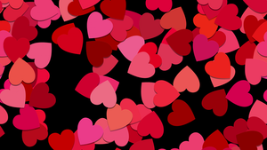 Love hearts, Red aesthetic, Red hearts, Girly backgrounds, 4K wallpaper