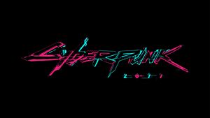 Cyberpunk 2077, AMOLED, Neon, Black background, PC Games, PlayStation 4, Xbox One, Xbox Series X, Google Stadia, 2020 Games, 4K wallpaper