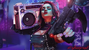 Cyberpunk girl, 2020 Games, Cyberpunk 2077, Neon, Artwork, 4K wallpaper