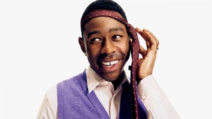Tyler the Creator, Portrait, American rapper, White background, 4K wallpaper