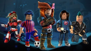 Roblox, Game Art, Video Game, Characters, 4K wallpaper