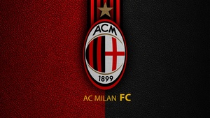 AC Milan, Logo, Italian, Football club, UEFA Champions League, 4K wallpaper