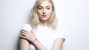 Sophie Turner, Beautiful actress, Portrait, 4K wallpaper