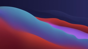 macOS Big Sur, Apple, Layers, Fluidic, Colorful, Dark, WWDC, 2020, 4K wallpaper