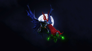 Batman, Spawn, DC Comics, DC Superheroes, Dark, 4K wallpaper