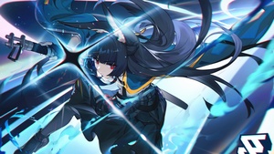 Hoshimi Miyabi, Character poster, Zenless Zone Zero, 4K wallpaper