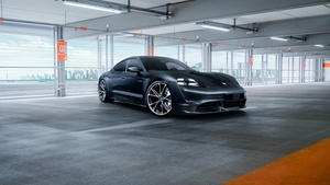Porsche Taycan Turbo, TechArt, 2020, 4K wallpaper