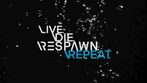 Respawn, Live, Die, Repeat, Hardcore, Gamer quotes, Dark background, Meme, 4K wallpaper