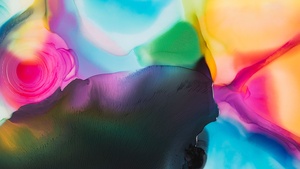 Creative, Liquid art, Colorful, Fluid, Waves, Backgrounds, 4K wallpaper