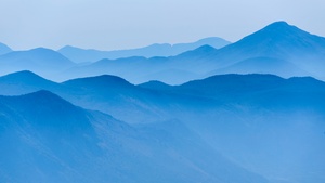 Foggy, Landscape, Blue, Cold, Croatia, 4K wallpaper