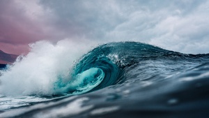 Ocean, Waves, Water, 4K wallpaper