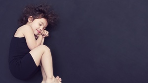 Cute Girl, Cute child, Cute kid, Sleeping baby, Adorable, Smiling girl, Happiness, 4K wallpaper