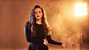 Katherine Langford, Australian actress, 4K wallpaper