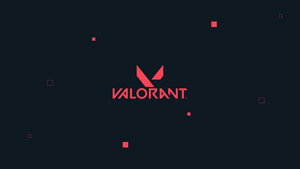 Valorant, Minimal logo, PC Games, 2020 Games, 4K wallpaper