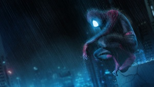Spider-Man, Neon, Marvel Superheroes, Cosplay, Spiderman, 4K wallpaper