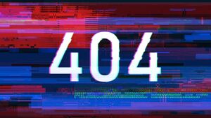 404 Error, Glitch art, Illustration, 404 not found, Colorful background, 4K wallpaper