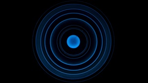 Circles, Illusion, Black background, Spiral, 4K wallpaper