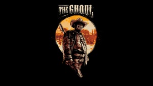 Fallout, Ghoul, Western, Gothic, AMOLED, Black background, 4K wallpaper