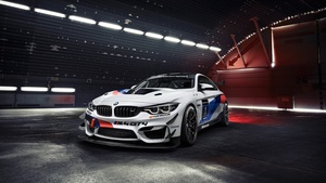 BMW M4 GT4, Racing cars, 4K wallpaper