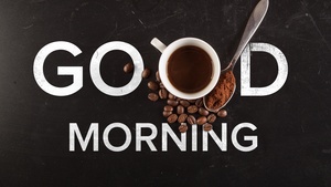 Typography, Coffee, Dark background, Coffee beans, Coffee cup, 4K wallpaper