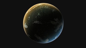 Planet, Earth, Solar system, Cosmos, Universe, Black background, 4K wallpaper