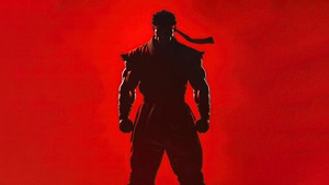 Street Fighter 6, Red background, 4K wallpaper