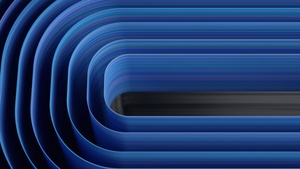 Blue aesthetic, 3D background, Geometric, 4K wallpaper