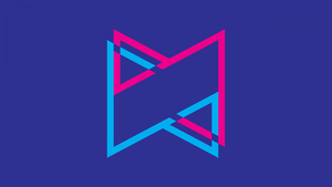 MKBHD, Minimalist, Blue background, 4K wallpaper