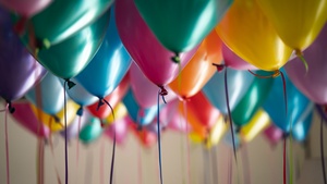 Birthday, Decoration, Party, 4K wallpaper