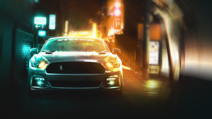 Ford Mustang, CGI, 4K wallpaper
