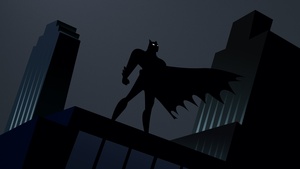 Gotham, Batman, Silhouette, Dark aesthetic, 4K wallpaper