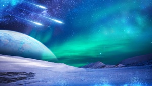 Northern Lights, Aurora sky, Iceland, Frozen, Winter, Cold, 4K wallpaper