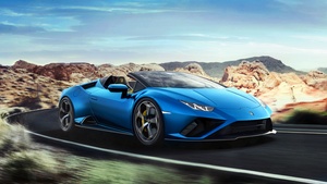 Lamborghini Huracan EVO RWD Spyder, 2020, 4K wallpaper