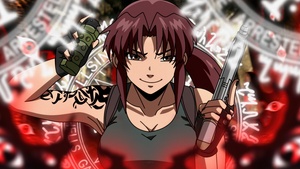 Artwork, Revy, Black Lagoon, 4K wallpaper