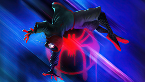Miles Morales, Spider-Man: Into the Spider-Verse, Spiderman, 4K wallpaper