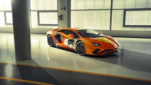 Lamborghini Aventador S, Skyler Grey, Custom tuning, 4K wallpaper
