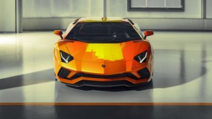Lamborghini Aventador S, Skyler Grey, 4K wallpaper