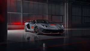 Lamborghini Aventador SVJ, Dark aesthetic, 2020, 4K wallpaper