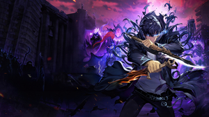 Solo Leveling, Game Art, Android games, PC Games, Sung Jinwoo, 4K wallpaper